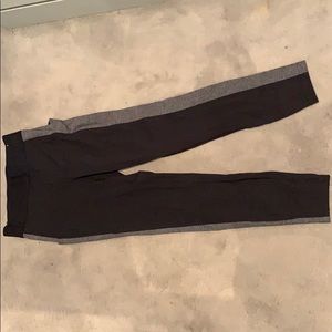 Grey and black lululemon box it out right